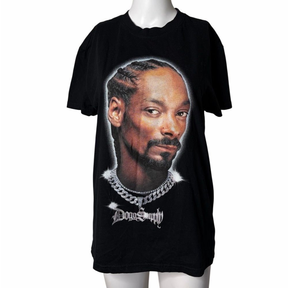 Dogg Supply by Snoop Dog Black Graphic T-Shirt size Small